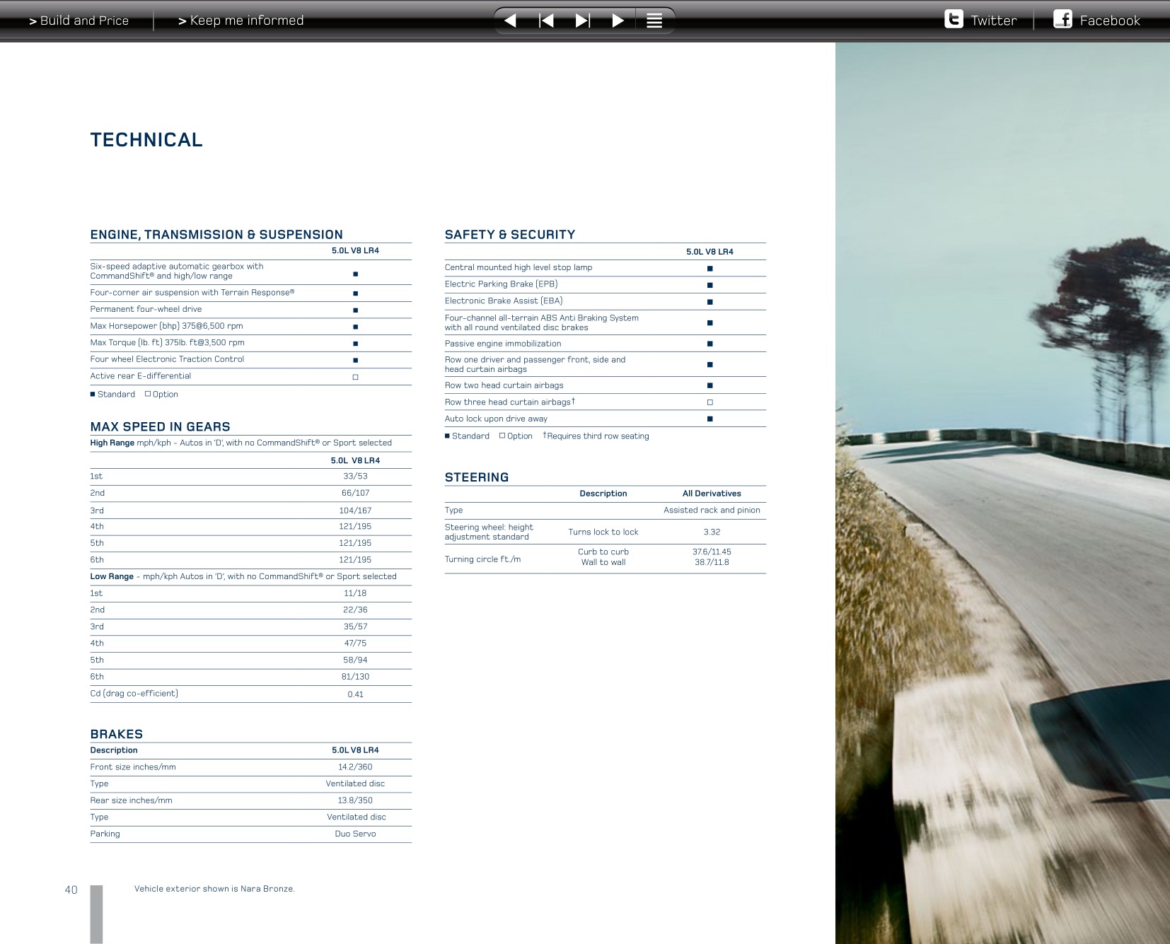 2012 Land Rover LR4 Brochure Page 56